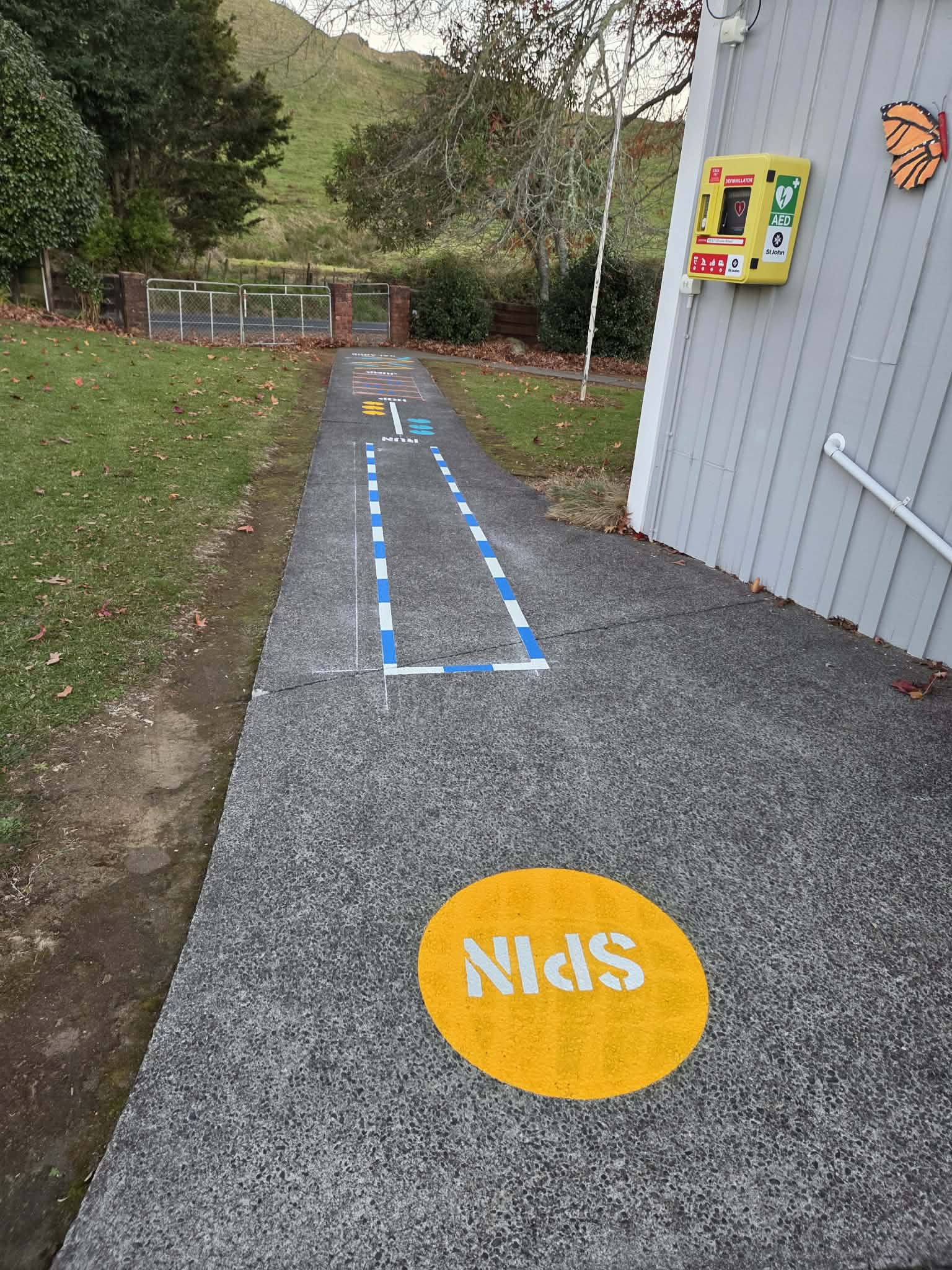 Line marking work 14