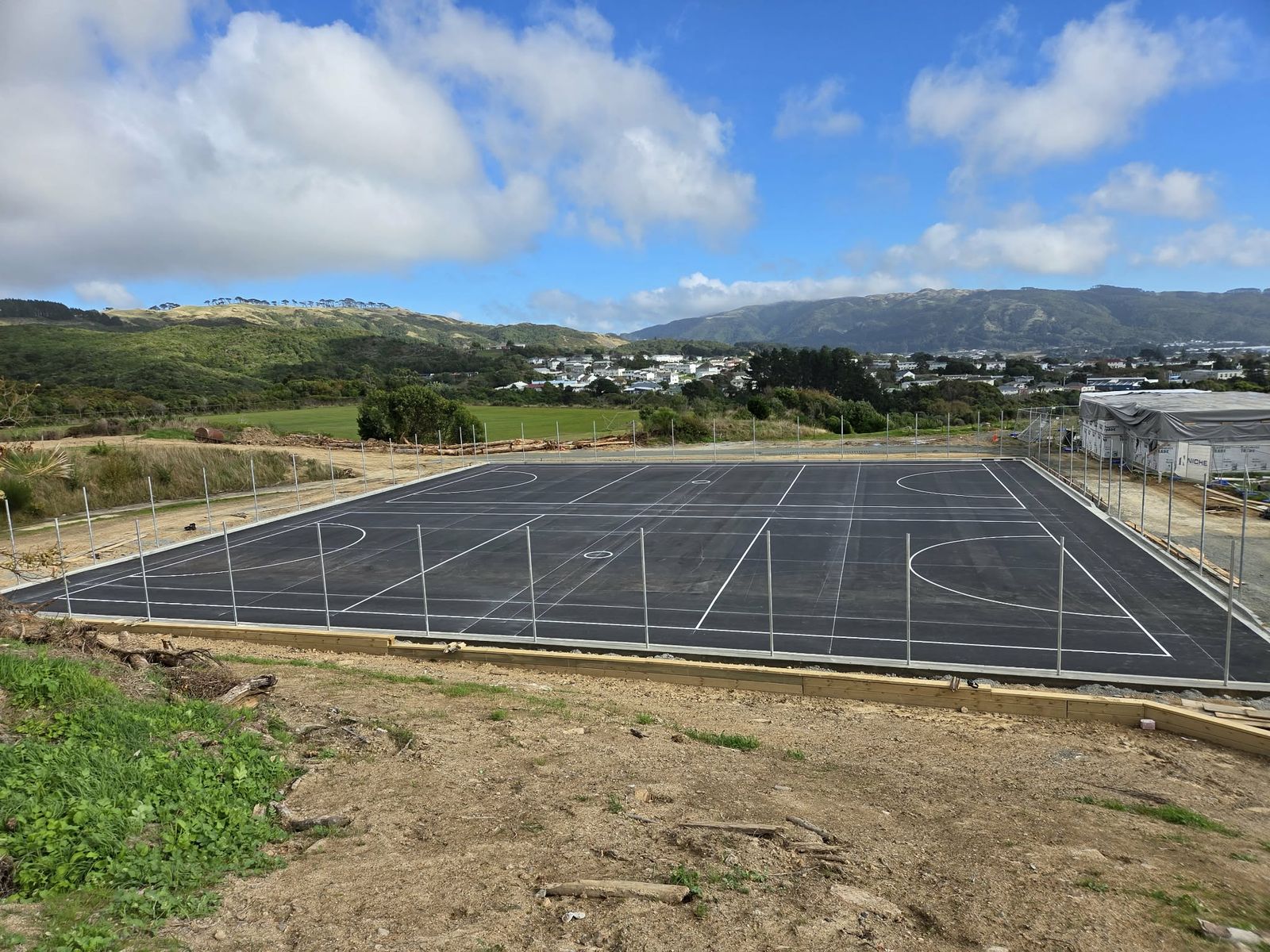 Line marking work 37
