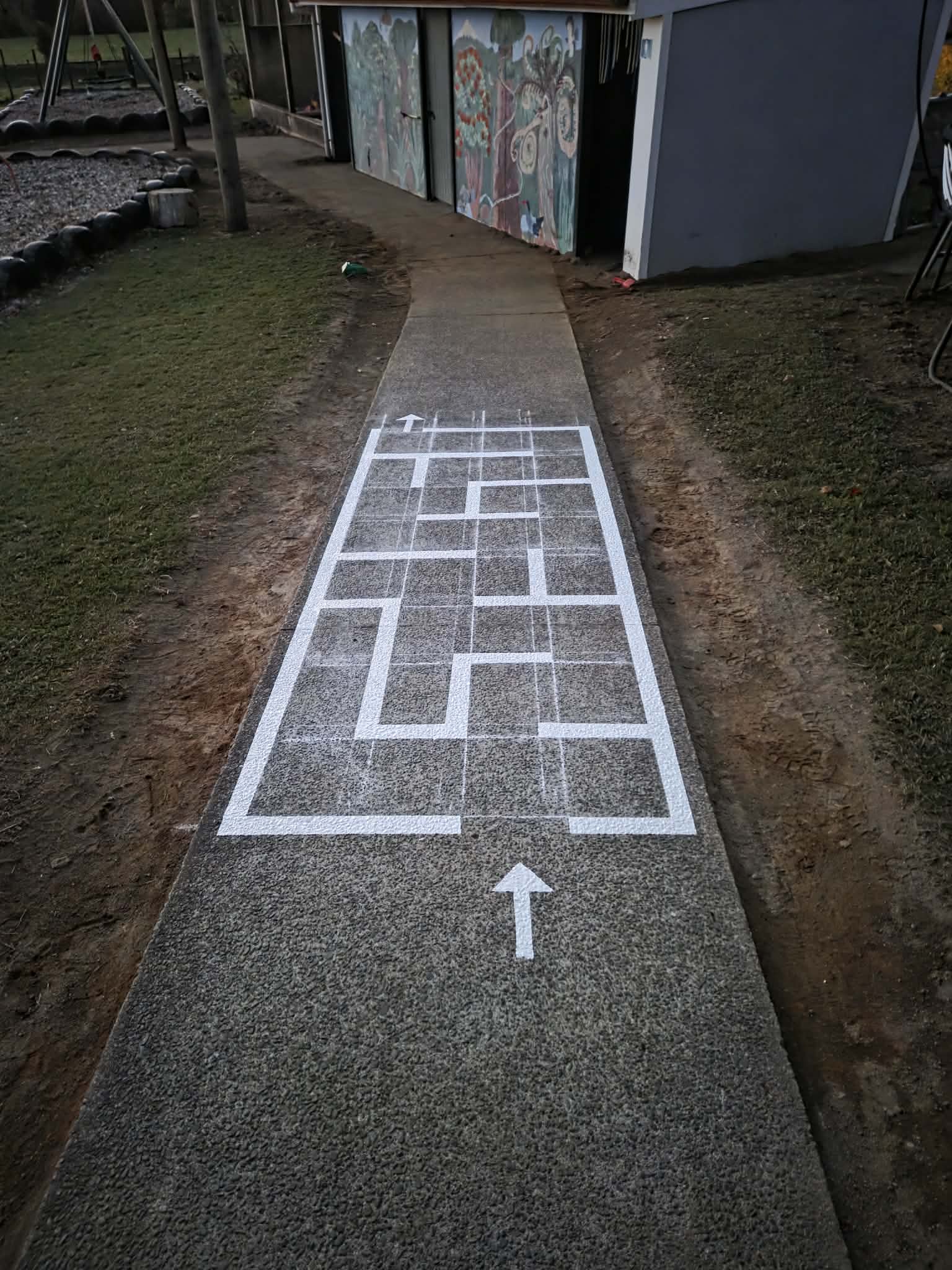 Line marking work 8