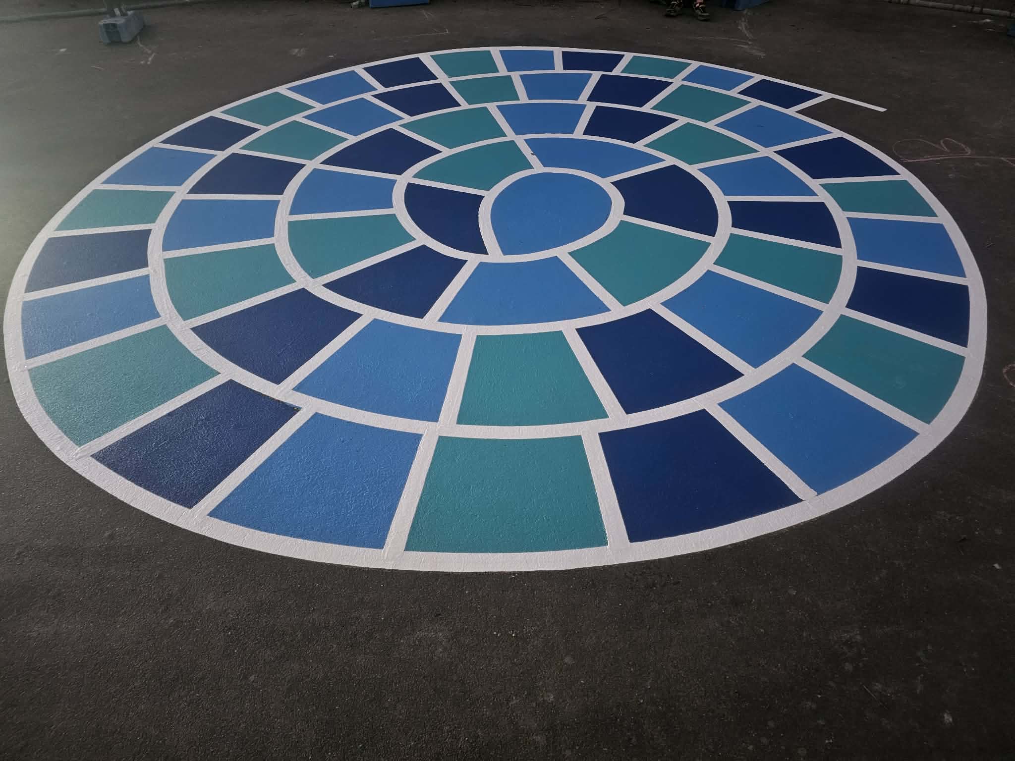 Line marking work 3