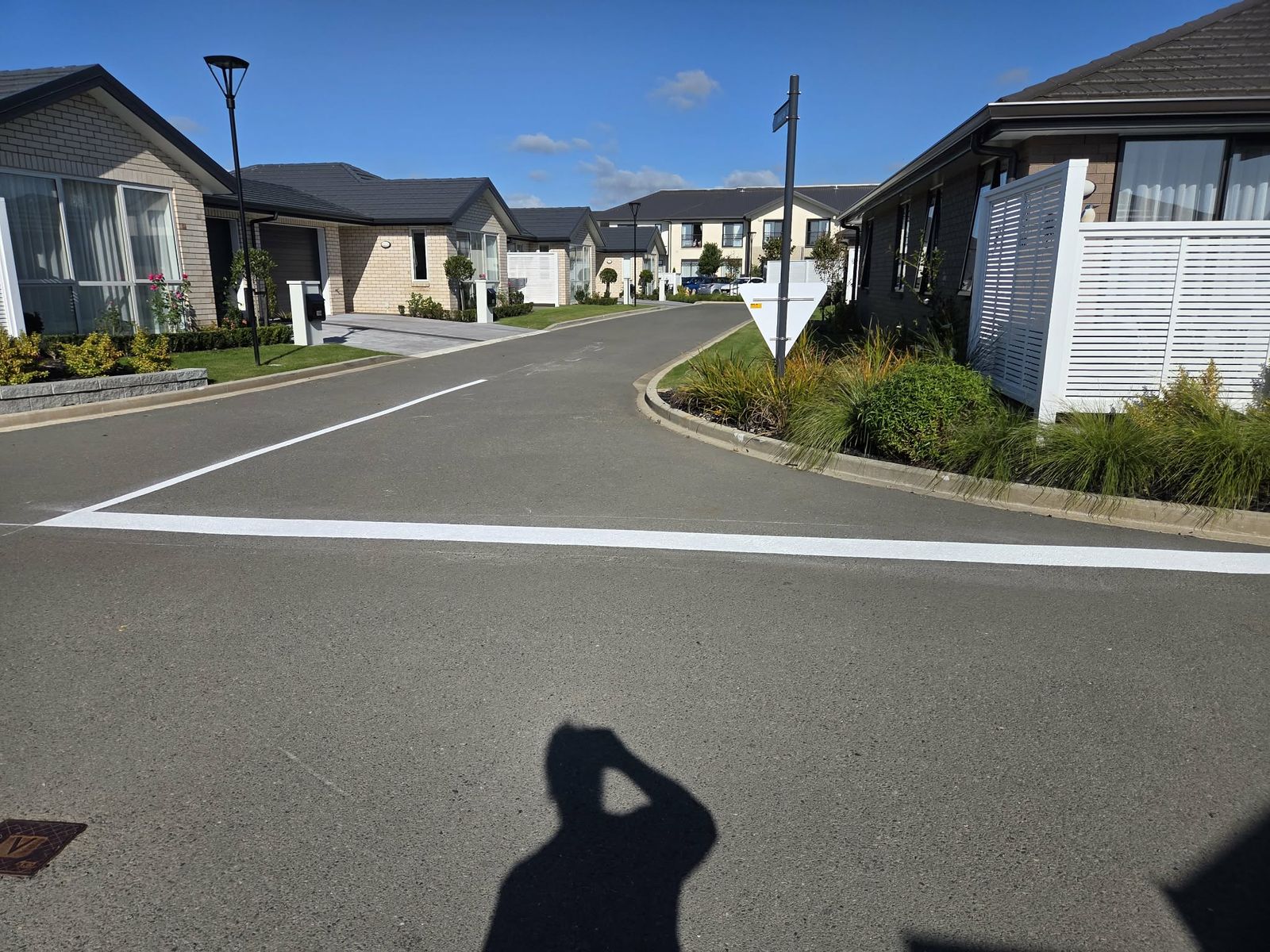 Line marking work 30