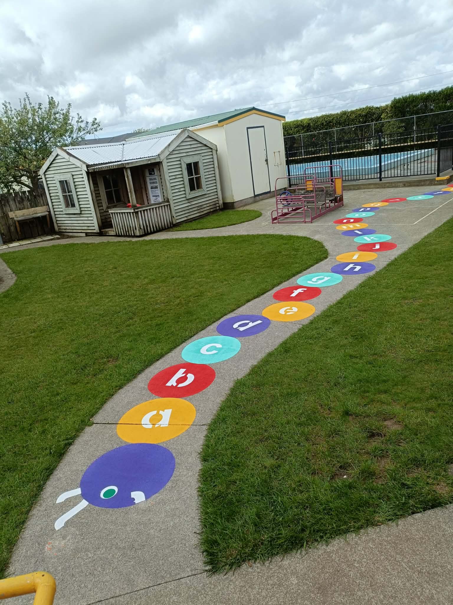 Line marking work 48