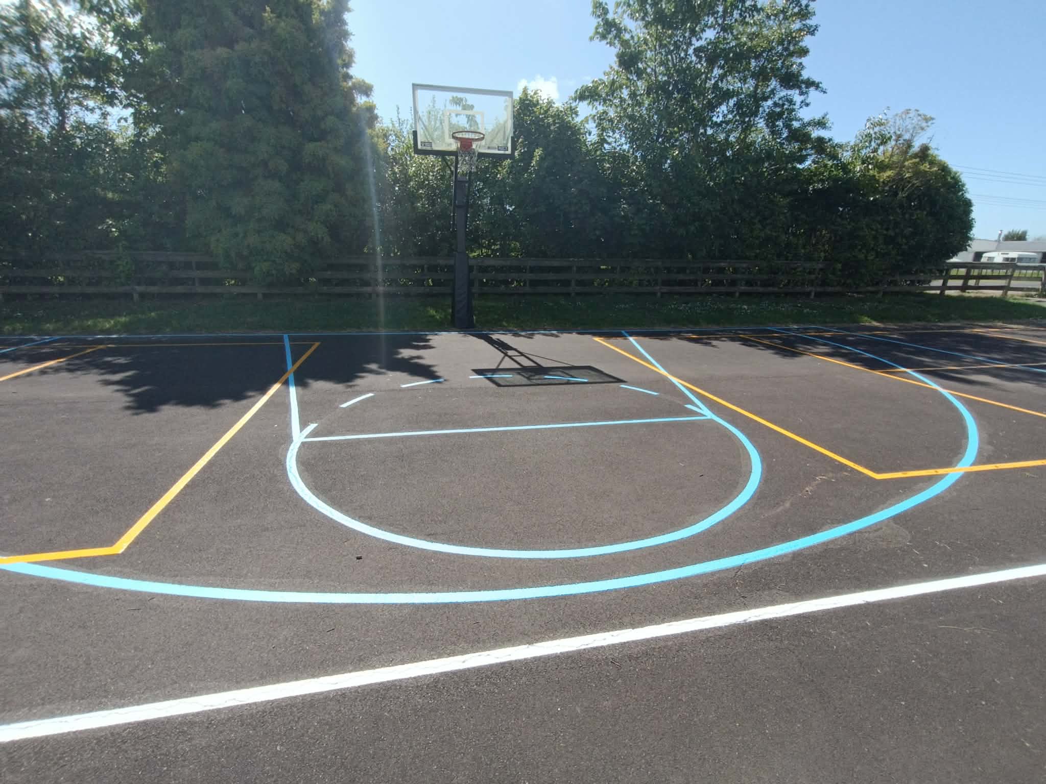 Line marking work 40
