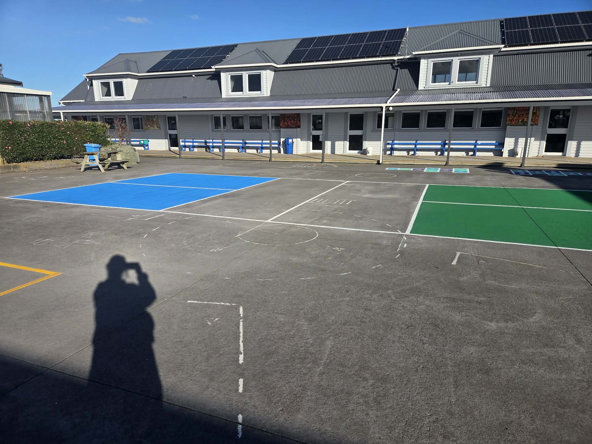 Line marking work 17
