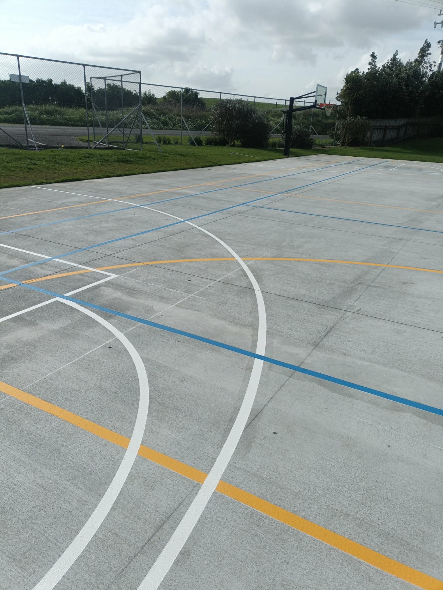 Line marking work 1
