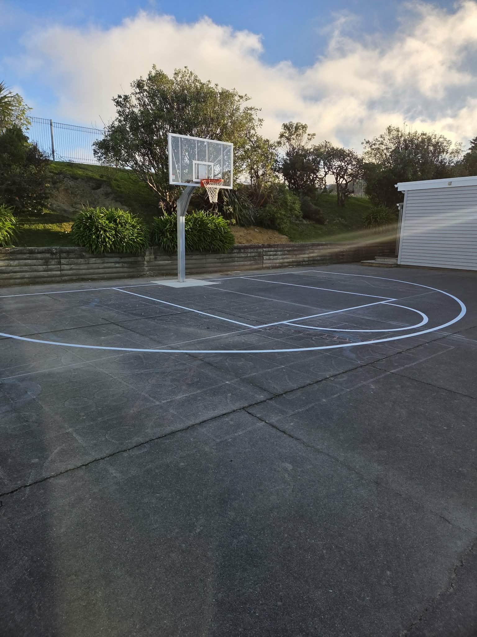 Line marking work 46